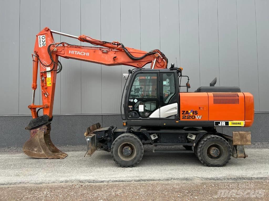 Hitachi ZX220W-5B Kolová rýpadla