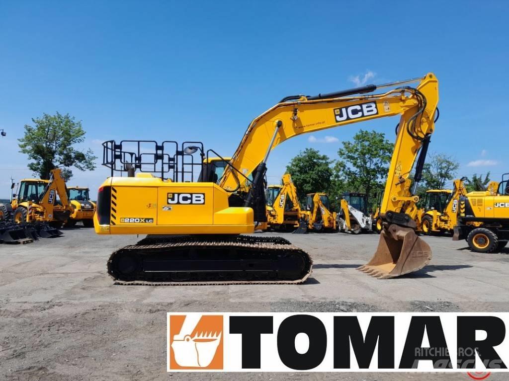 JCB 220 X Pásová rýpadla