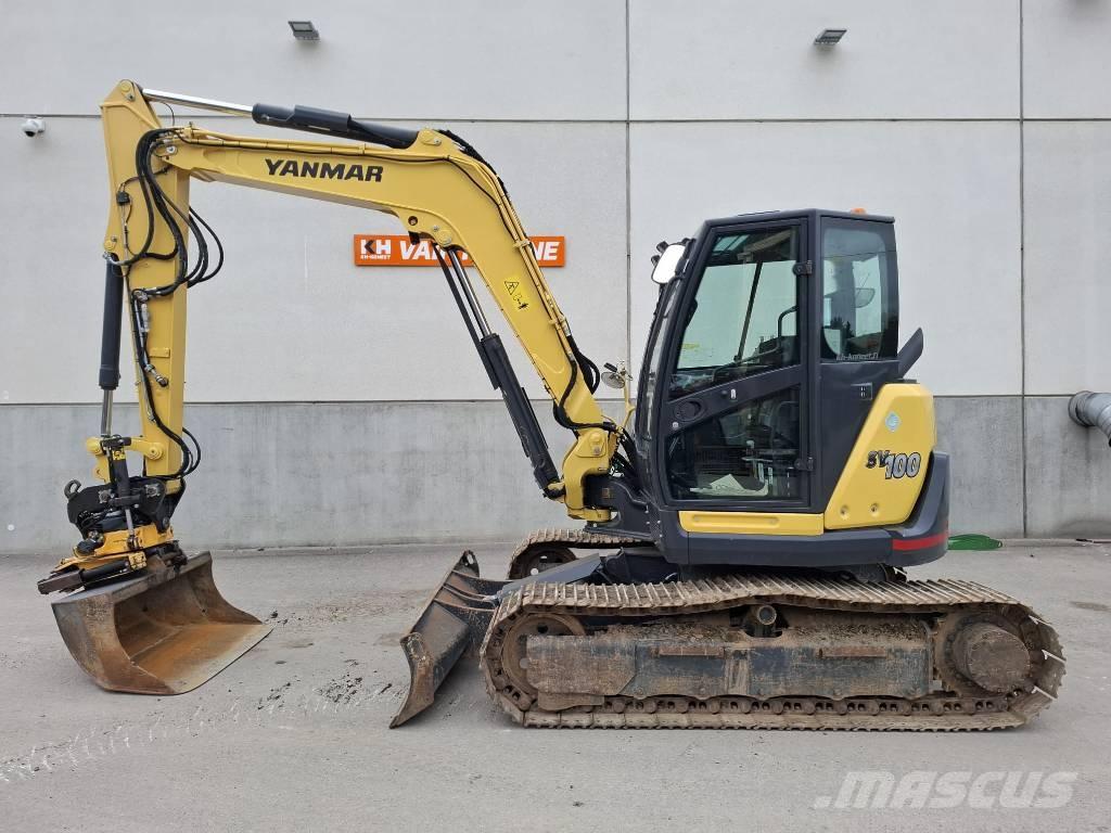 Yanmar SV 100-2A Midi rýpadla 7t - 12t