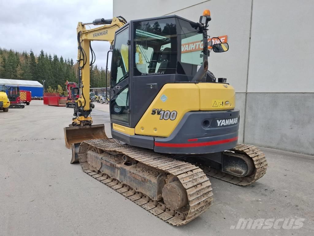 Yanmar SV 100-2A Midi rýpadla 7t - 12t