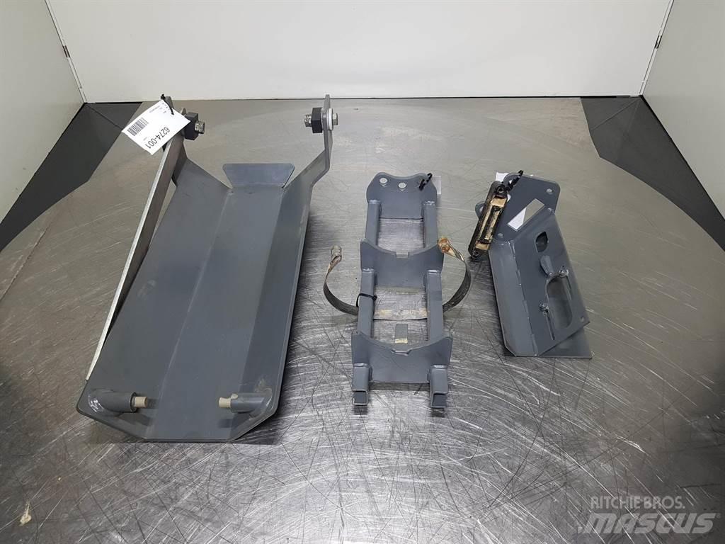 Liebherr L 546 Podvozky a zavěšení kol