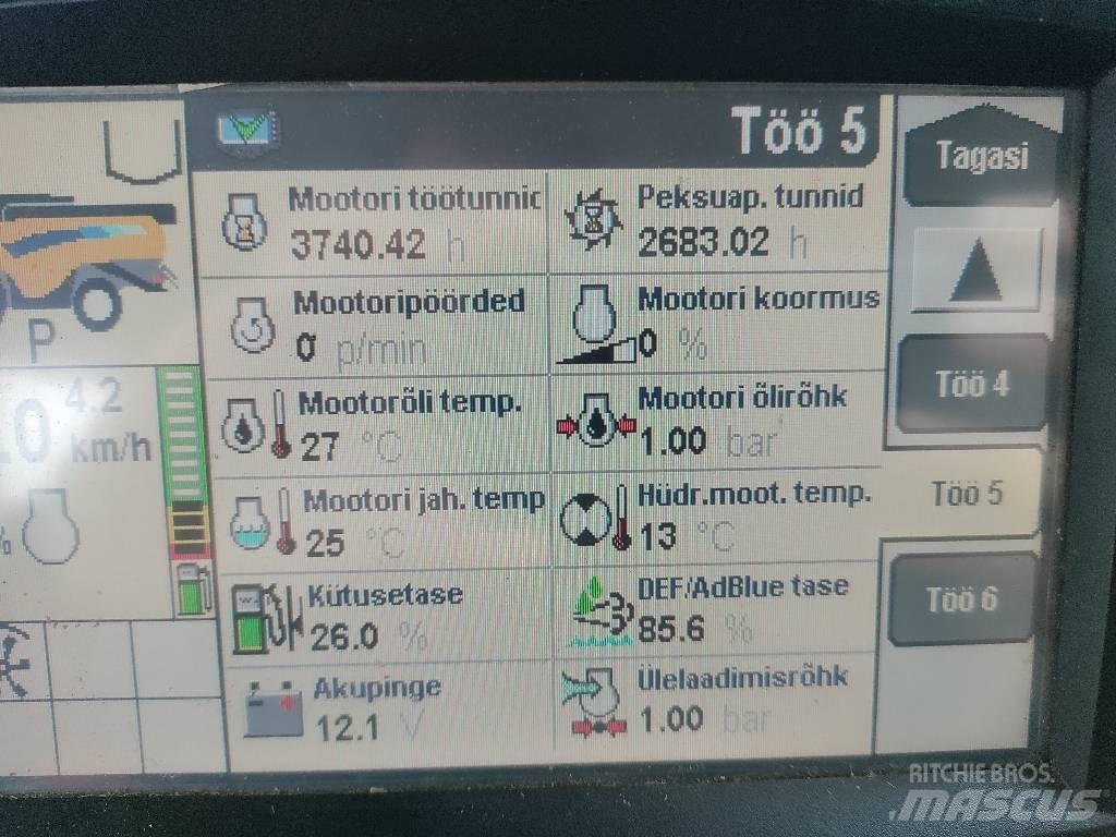 New Holland CX 6090 Sklízecí mlátičky