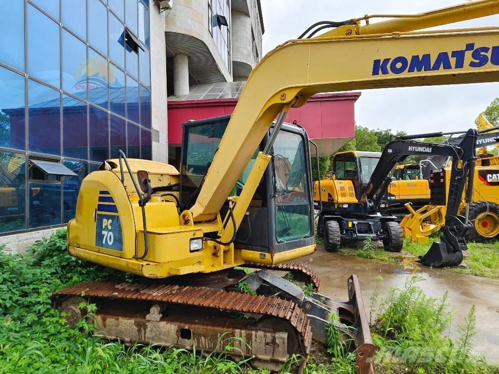 Komatsu PC 70-8 Pásová rýpadla