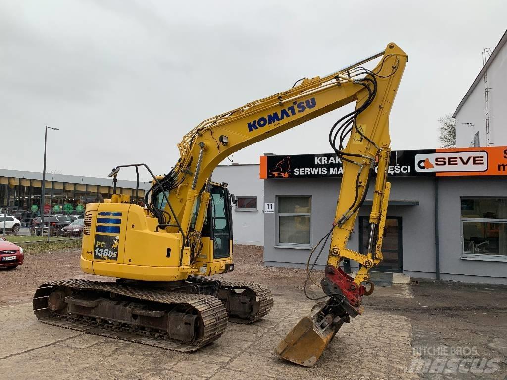 Komatsu PC 138 US-10 Pásová rýpadla