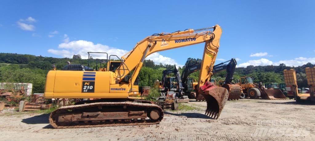 Komatsu PC 210 LC-10 Pásová rýpadla
