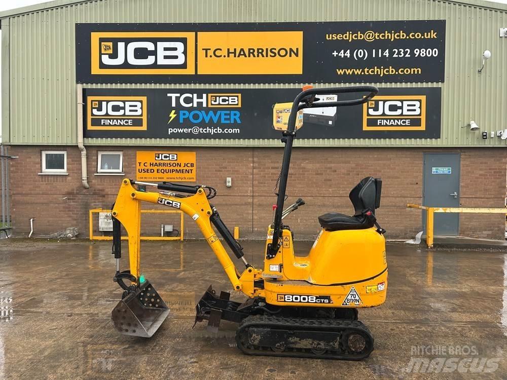 JCB MICRO 8008 Mini rýpadla < 7t