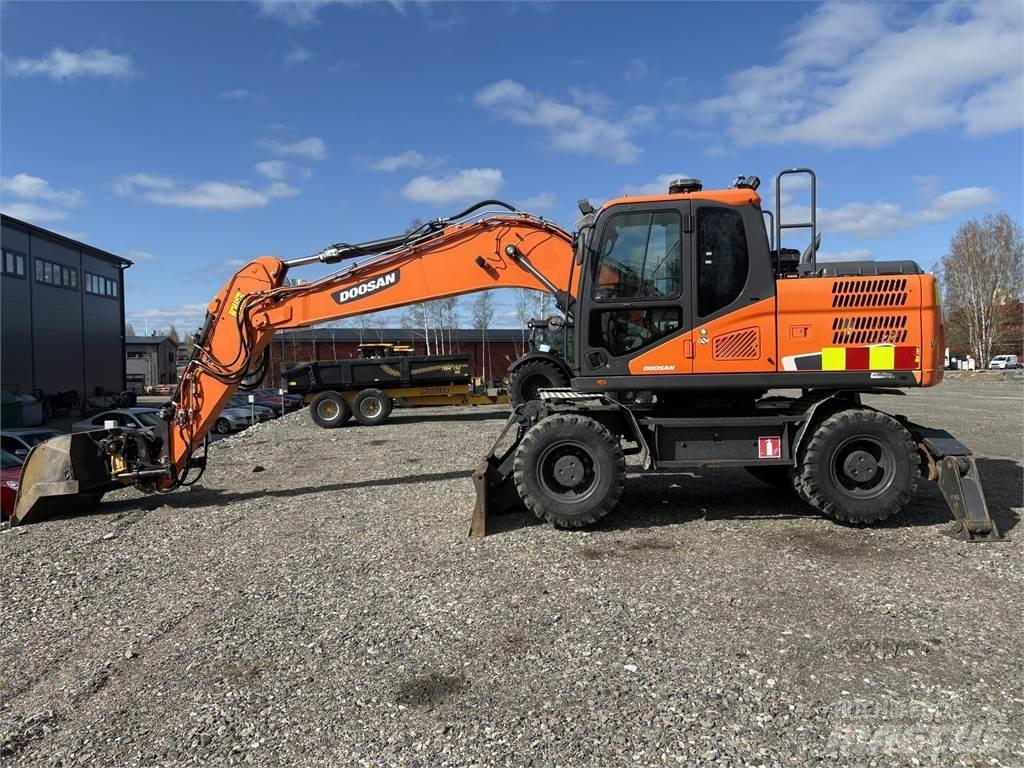 Doosan DX170W-5 Kolová rýpadla