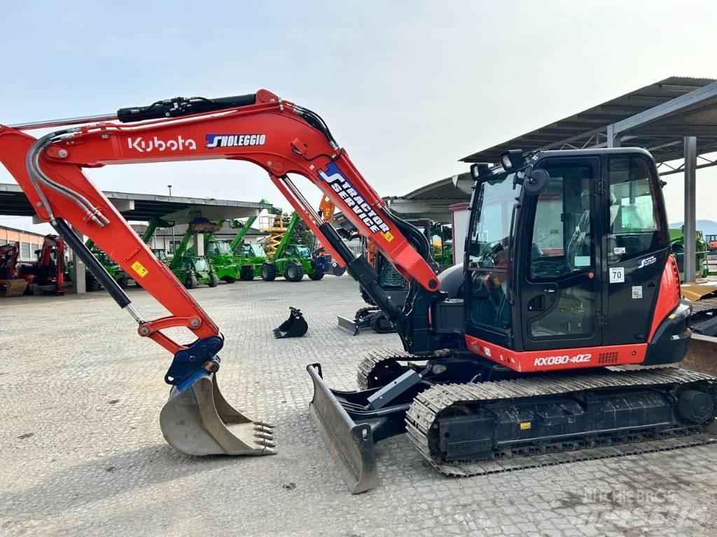 Kubota KX 80-4 Midi rýpadla 7t - 12t