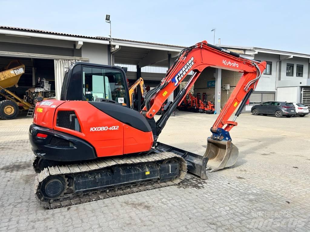 Kubota KX 80-4 Midi rýpadla 7t - 12t