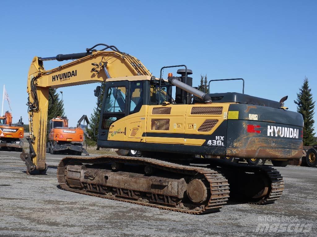 Hyundai HX 430 L Pásová rýpadla
