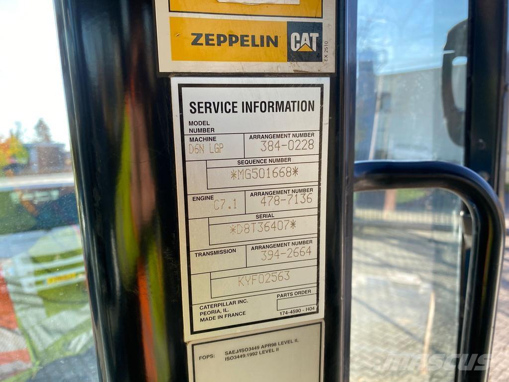 CAT D6N LGP NVT Pásové dozery