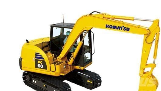 Komatsu PC 60-8 Mini rýpadla < 7t