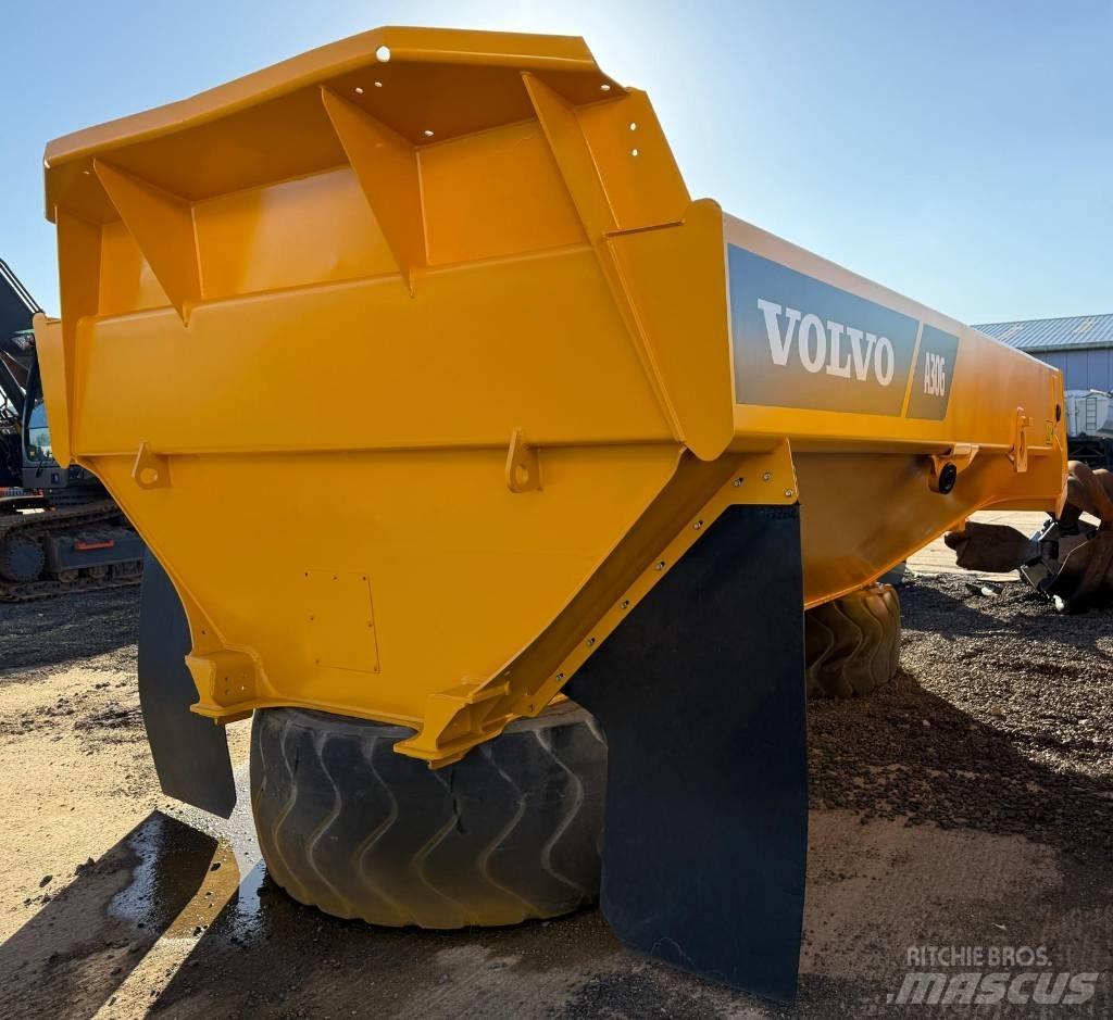 Volvo A 30 G Podvozky a zavěšení kol