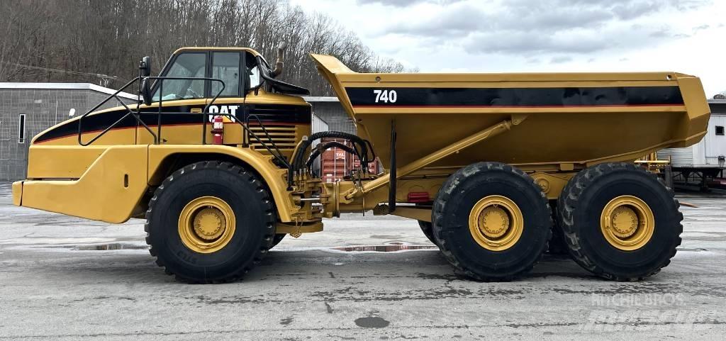 CAT 740 Kloubové dempry