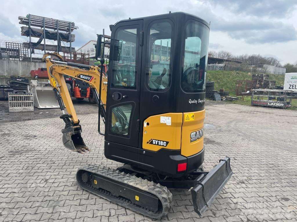 Sany SY 18 C Mini rýpadla < 7t