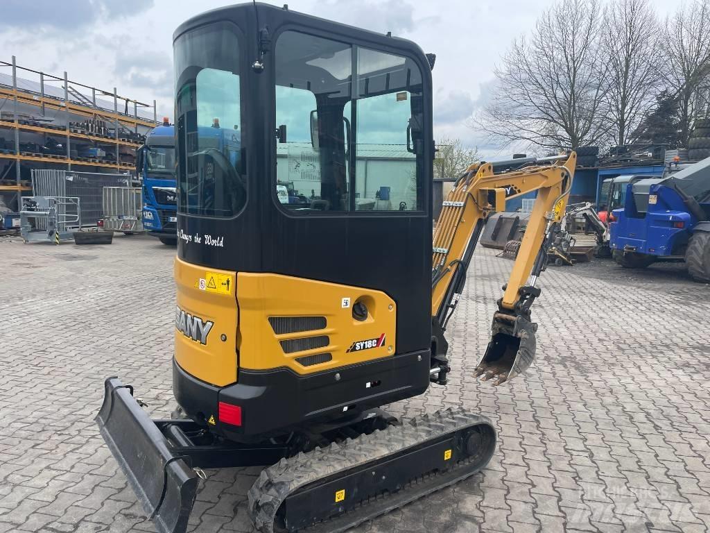 Sany SY 18 C Mini rýpadla < 7t