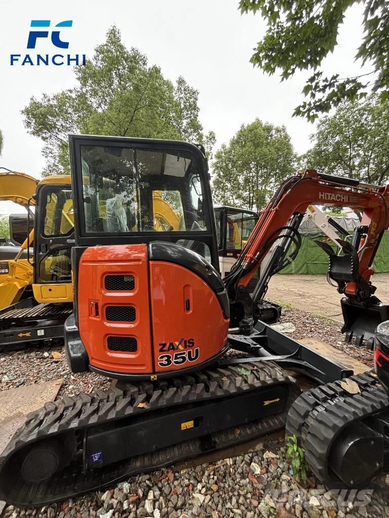 Hitachi 35U Pásová rýpadla