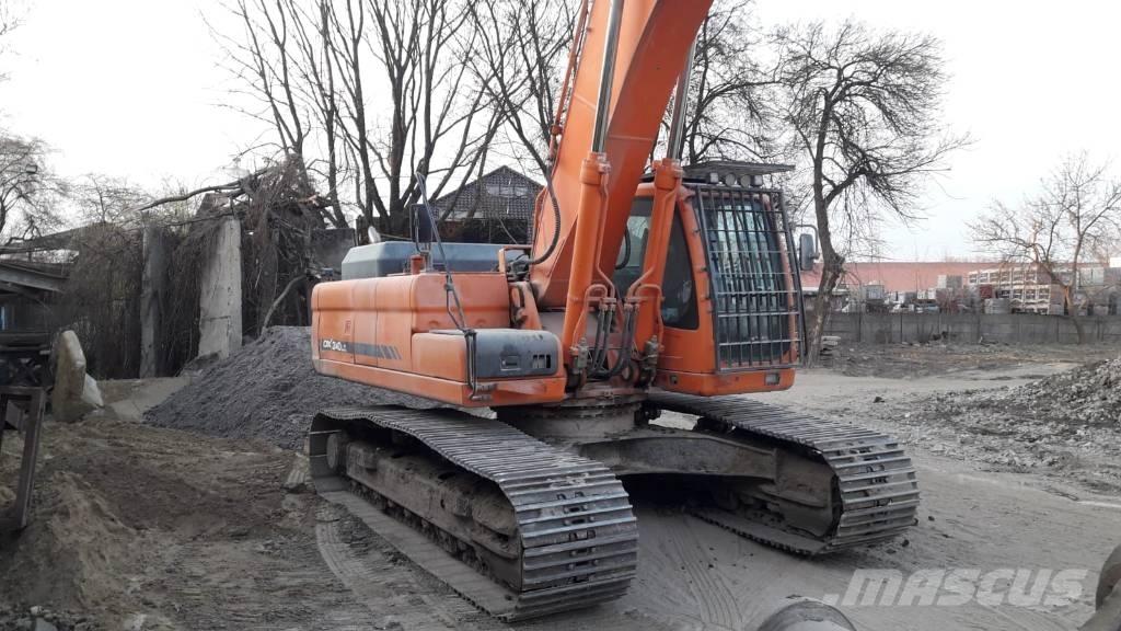 Doosan DX 340 LC Pásová rýpadla