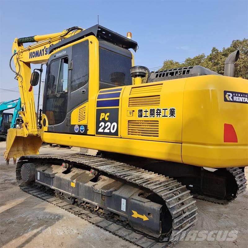 Komatsu PC 220-7 Pásová rýpadla