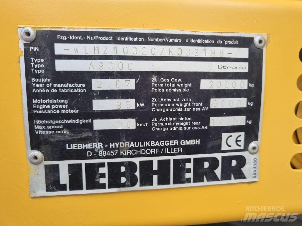 Liebherr A 900 C Kolová rýpadla