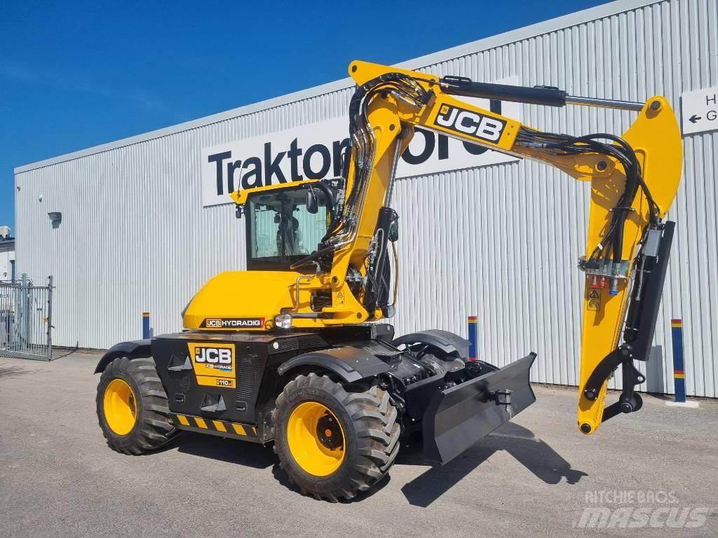 JCB Hydradig 110W Kolová rýpadla