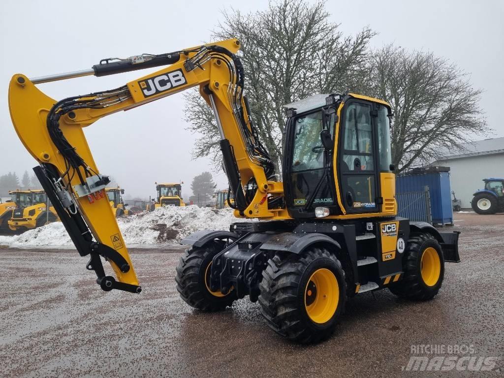 JCB Hydradig 110W Kolová rýpadla