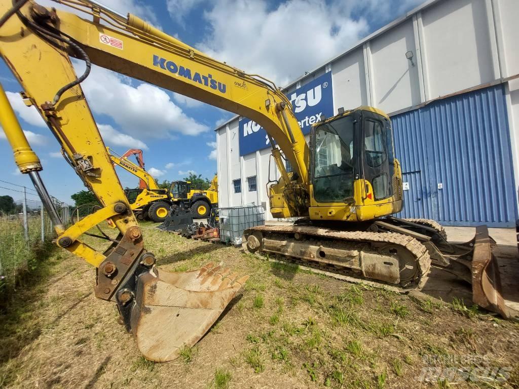 Komatsu PC138US-8 Pásová rýpadla