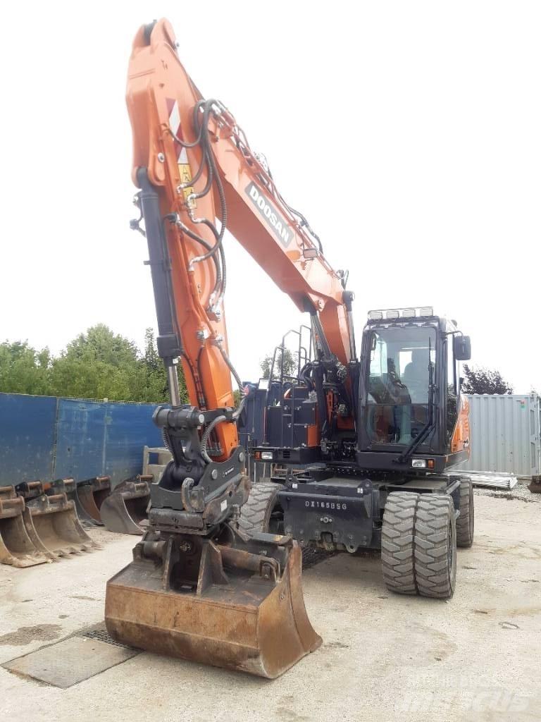 Doosan DX165 WR-7 Kolová rýpadla