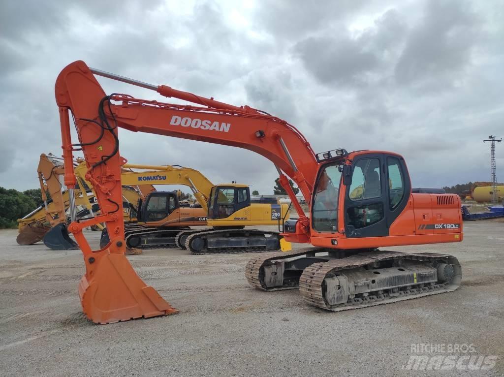 Doosan DX 180 LC Pásová rýpadla