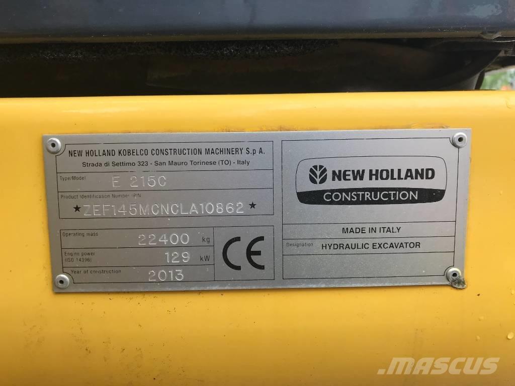 New Holland E 215 C Pásová rýpadla