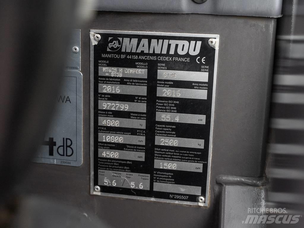 Manitou MT 625 Teleskopické manipulátory