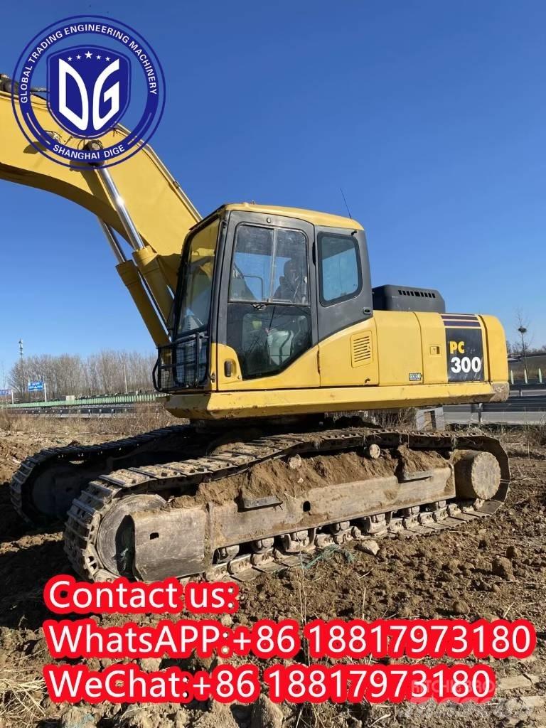 Komatsu PC 300-7 Pásová rýpadla