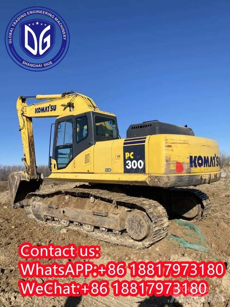 Komatsu PC 300-7 Pásová rýpadla