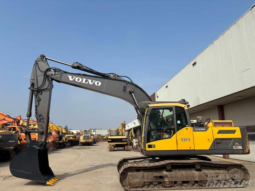Volvo EC 220 DL Pásová rýpadla