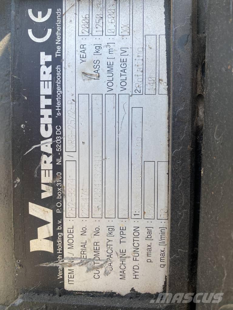 Verachterd VRG 25 Klešťové drapáky