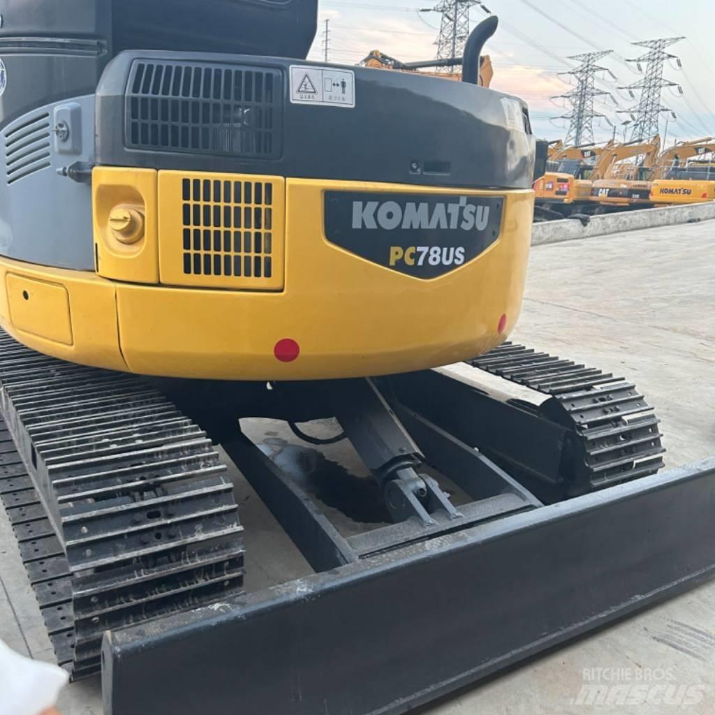 Komatsu PC78 US Pásová rýpadla