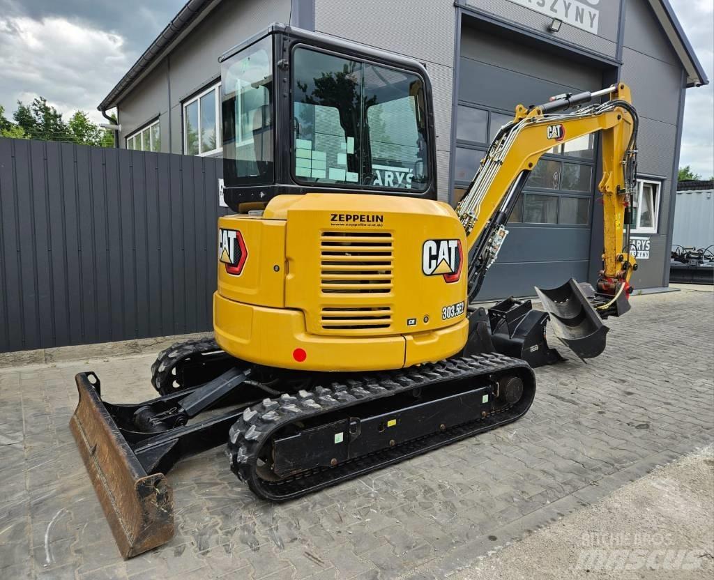 CAT 303.5 E Mini rýpadla < 7t