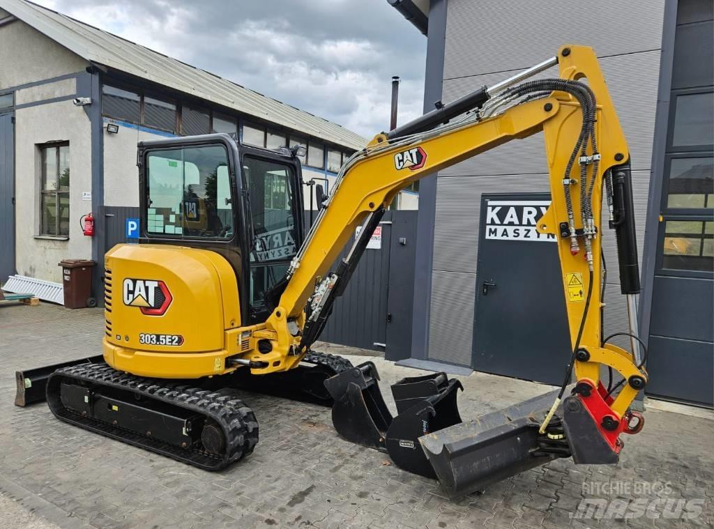 CAT 303.5 E Mini rýpadla < 7t