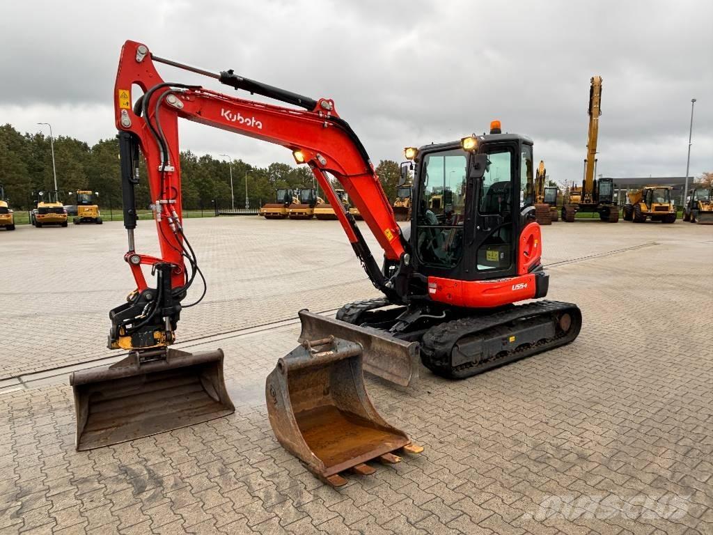 Kubota U55-4 Mini rýpadla < 7t