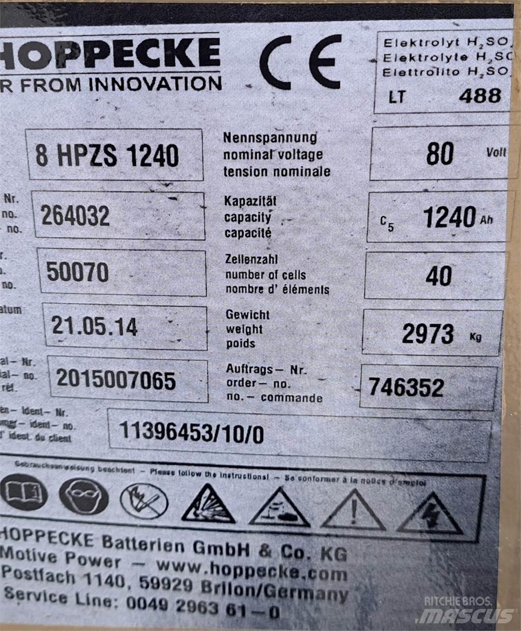 Linde E60 Akumulátorové vozíky