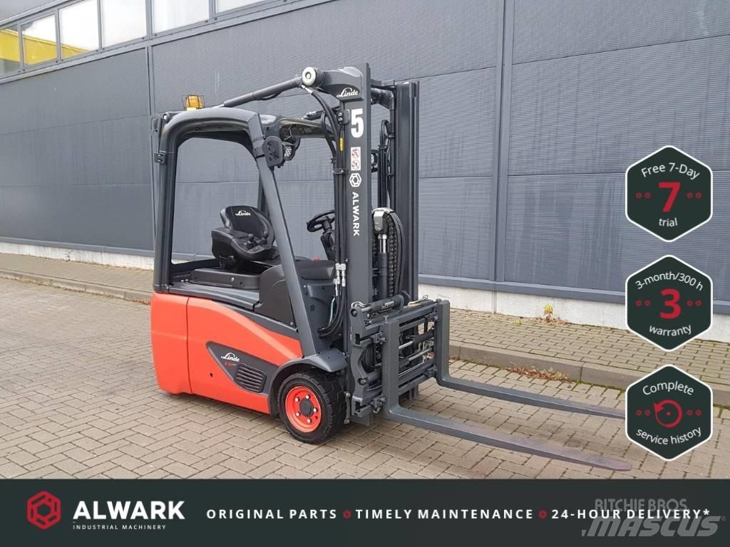 Linde E16C Akumulátorové vozíky