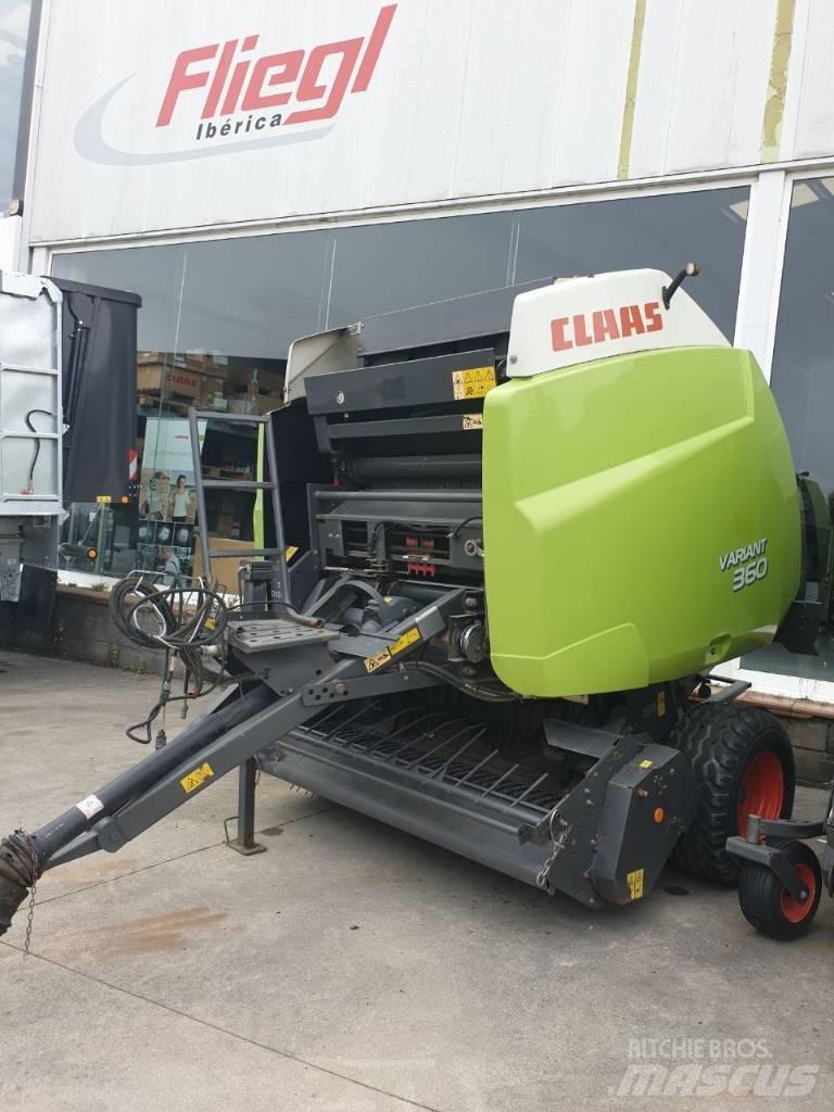 CLAAS Variant 360 Lis na válcové balíky