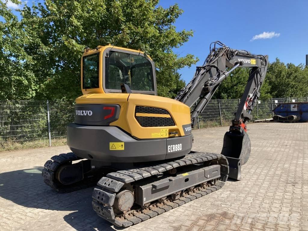 Volvo ECR 88 D Midi rýpadla 7t - 12t