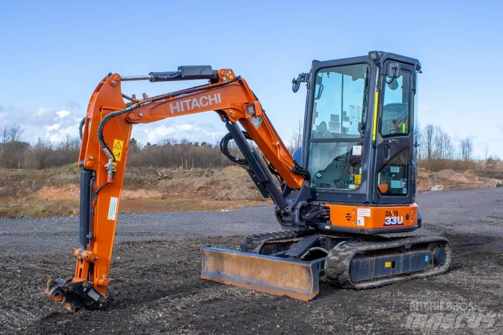 Hitachi ZX33U-6 Mini rýpadla < 7t