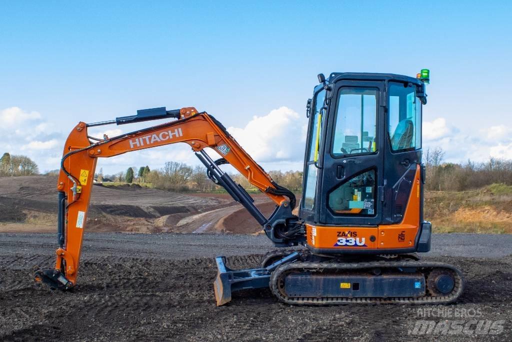 Hitachi ZX33U-6 Mini rýpadla < 7t