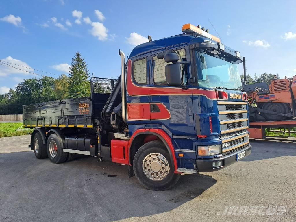 Scania R114 Autojeřáby, hydraulické ruky