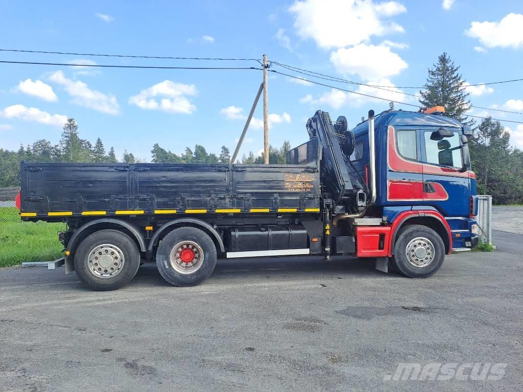 Scania R114 Autojeřáby, hydraulické ruky
