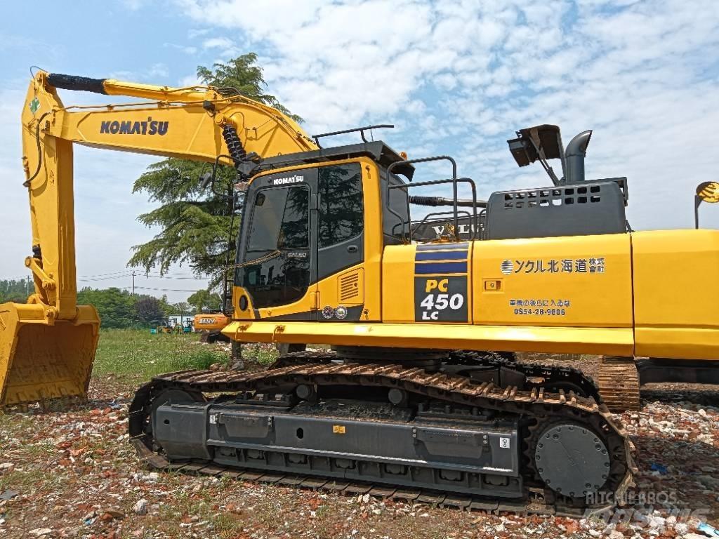 Komatsu PC 450 Pásová rýpadla