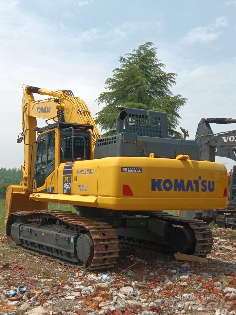 Komatsu PC 450 Pásová rýpadla