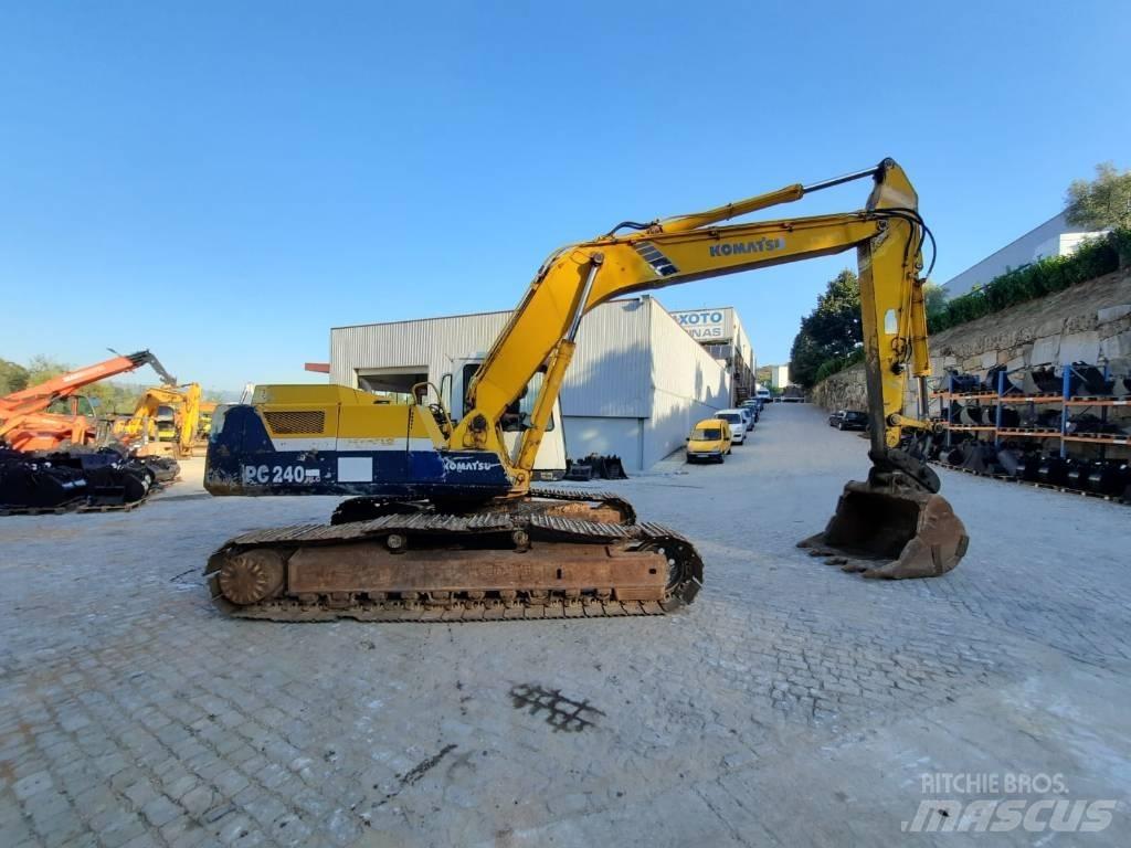Komatsu PC240NLC-5K Pásová rýpadla